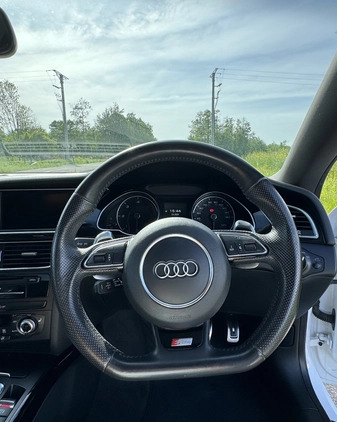 Audi A5 cena 46900 przebieg: 156951, rok produkcji 2015 z Ropczyce małe 352